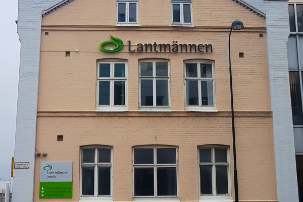 Lantmännen Fasadskylt - Ljusskylt