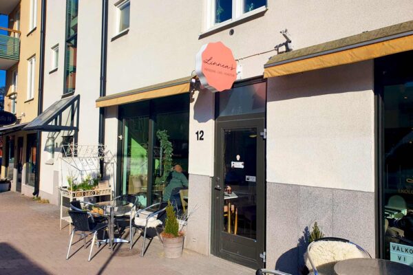 Linnea's Café & Konditori - Fasadskylt